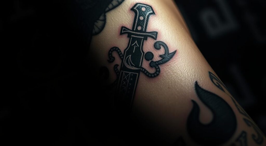 Knife Tattoo Meaning