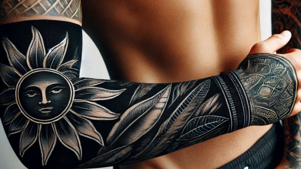 Does an arm sleeve protect a tattoo?