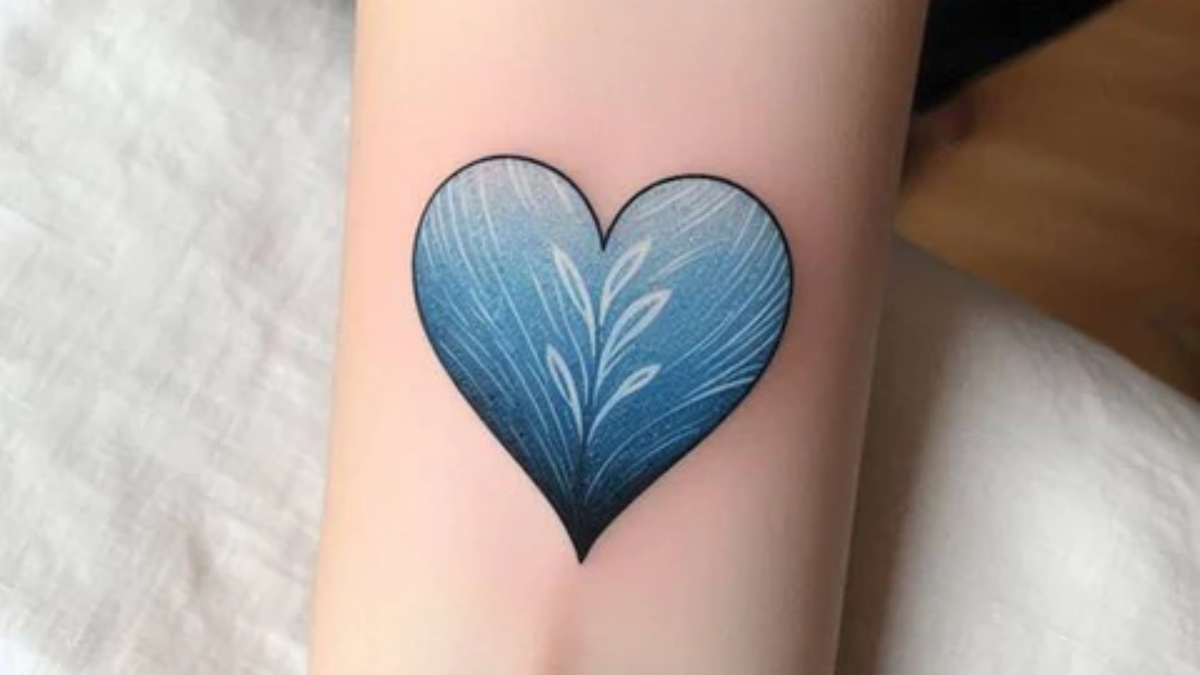 Blue Heart Tattoo Meaning! - tattoopassionate.blog