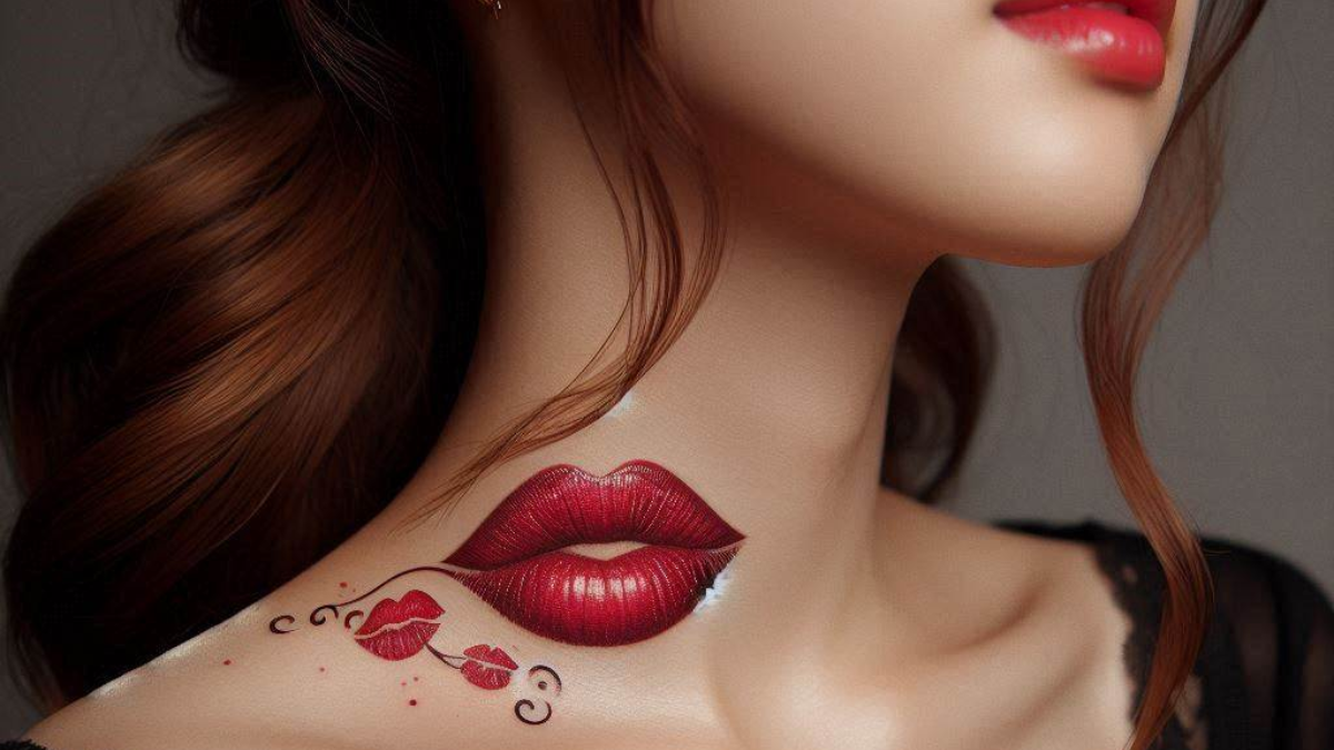 What Does a Kiss Tattoo Mean?