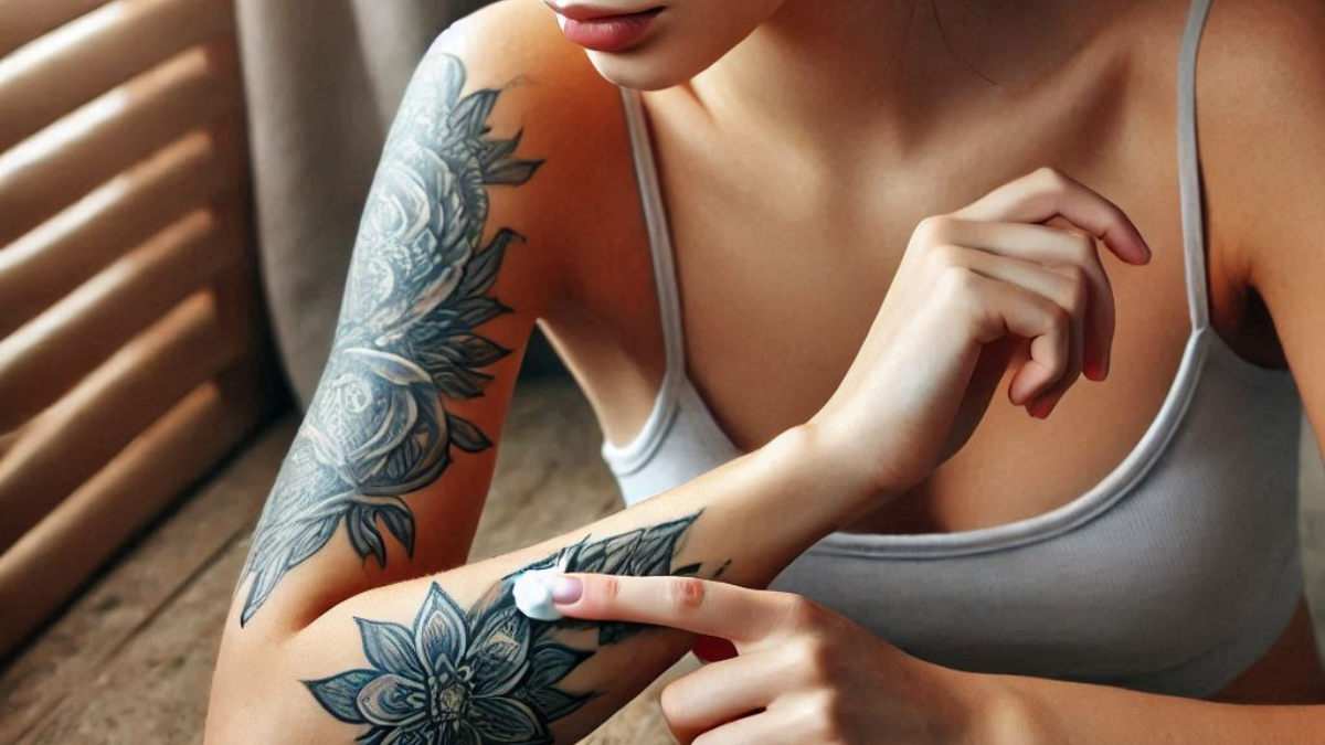 can you put sunscreen on a new tattoo?