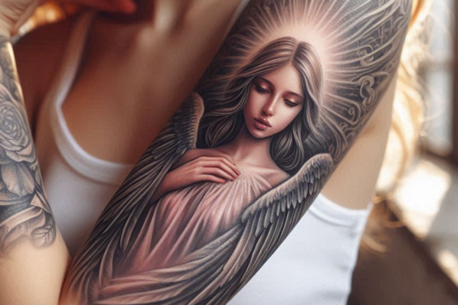 Angel tattoos ideas