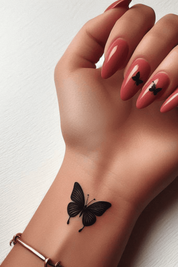 butterfly tattoo ideas for women