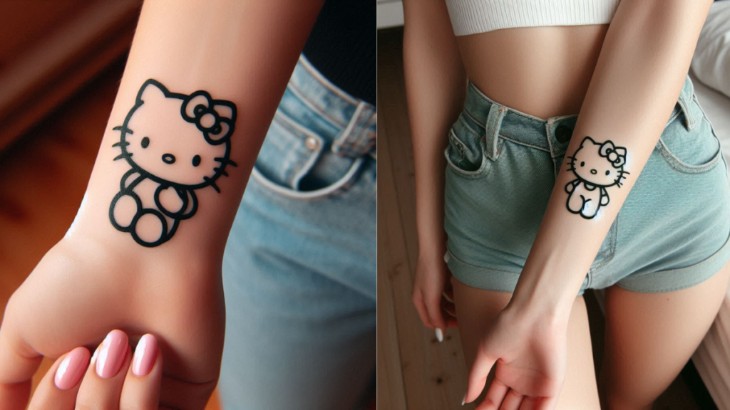 hello kitty tattoo ideas