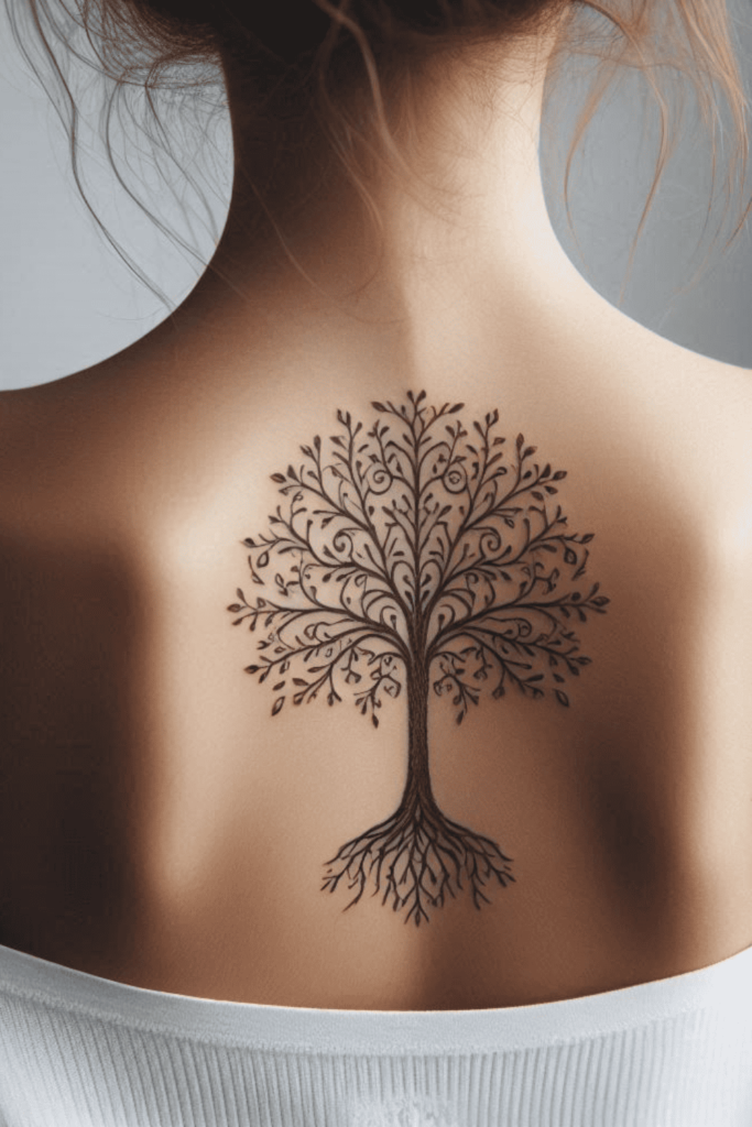 back tattoo ideas for women