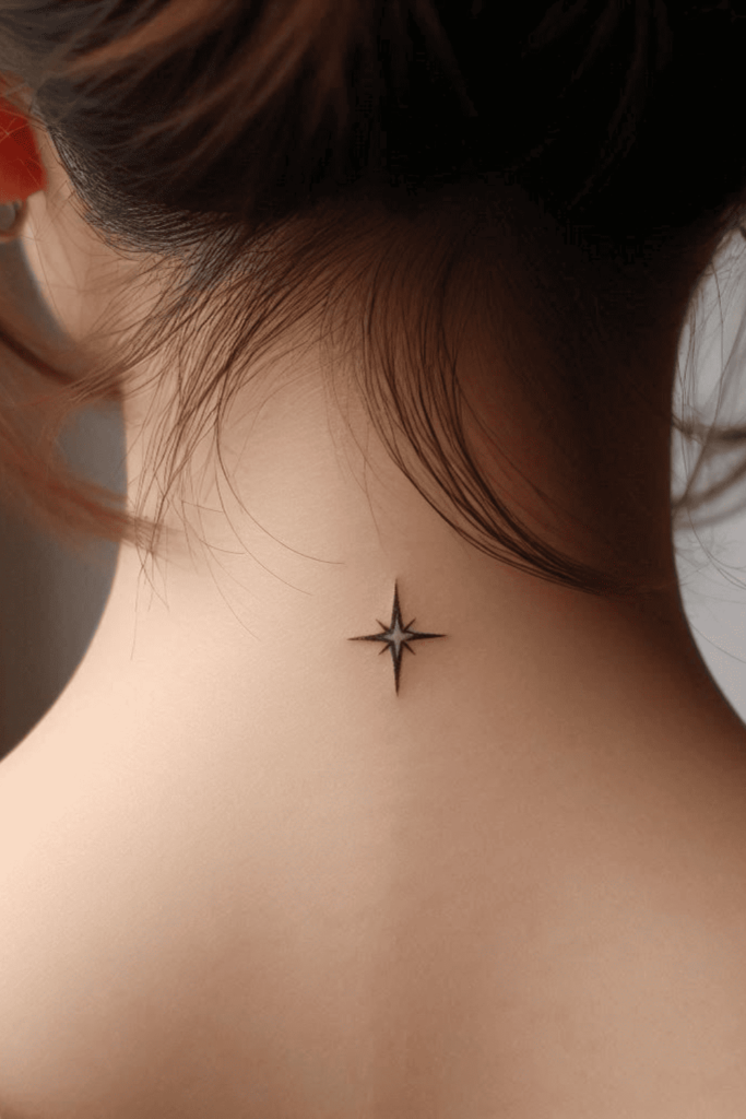 small neck tattoo ideas for women
