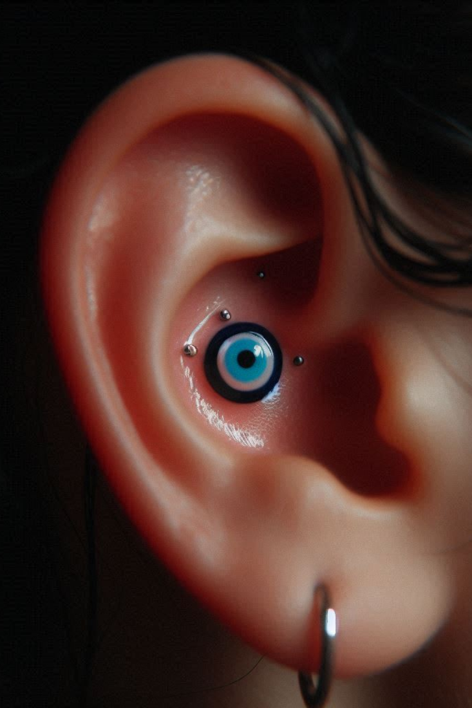 inside ear tattoo ideas
