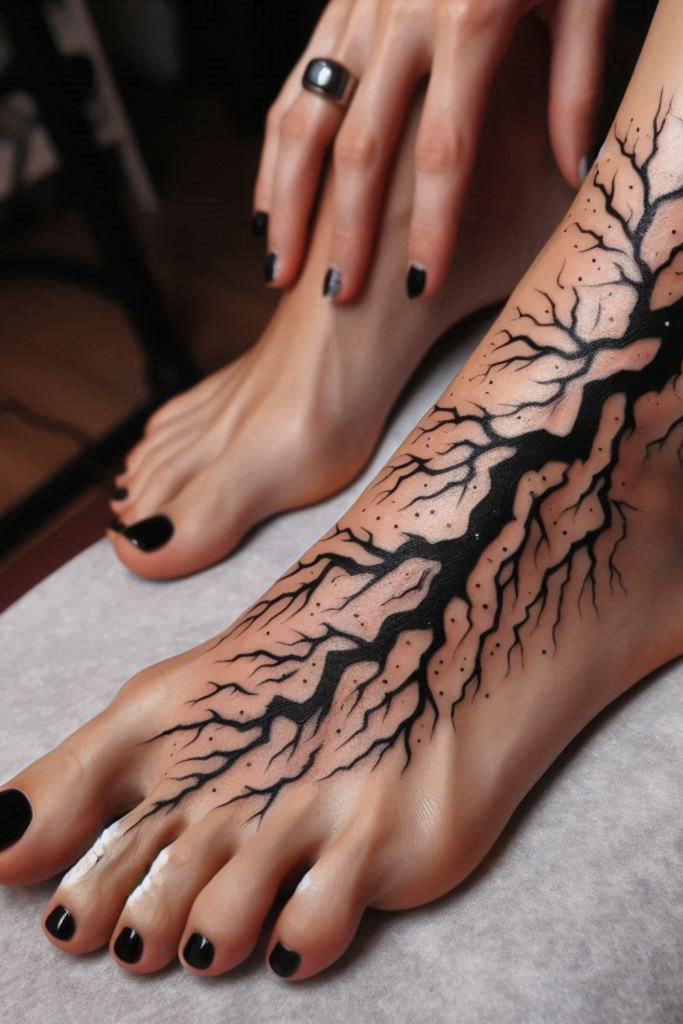 foot tattoo ideas for women