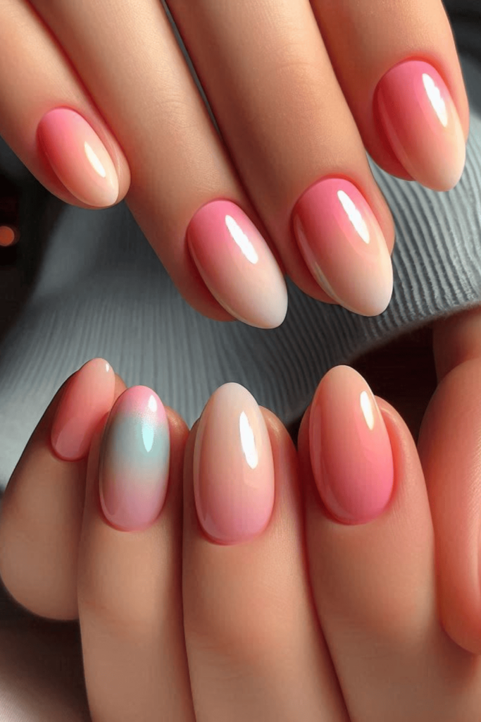simple aura nails