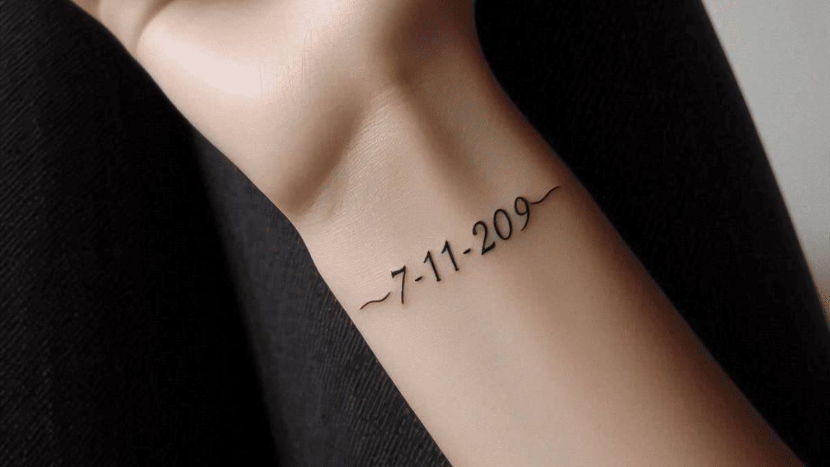 date tattoo ideas