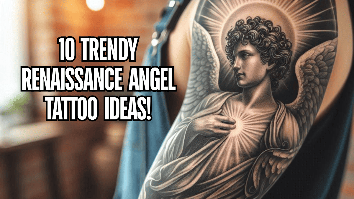 RENAISAANCE ANGEL TATTOO