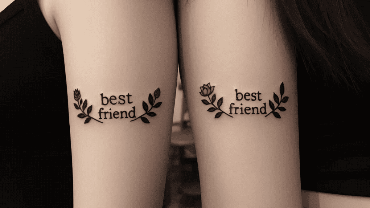 best friends symbol tattoo