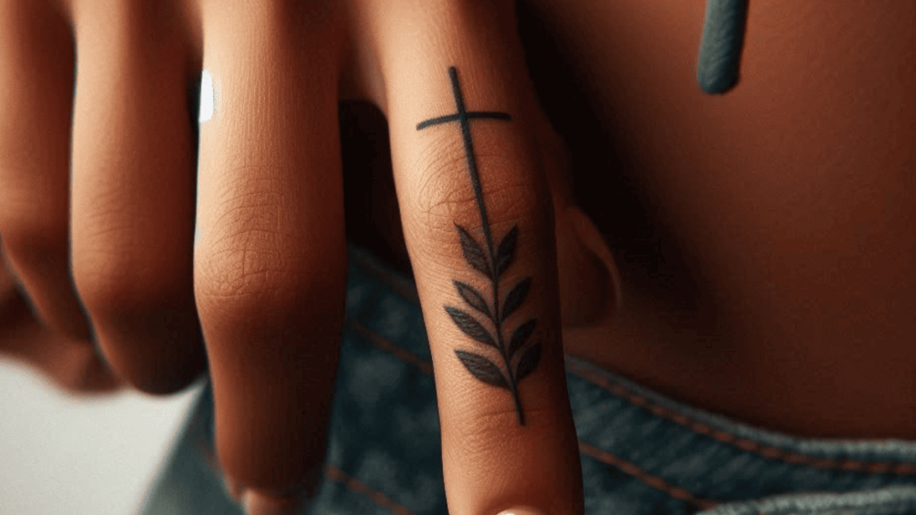 spiritual finger tattoos