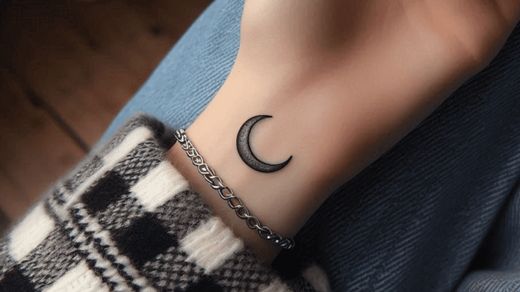 feminine energy symbol tattoo