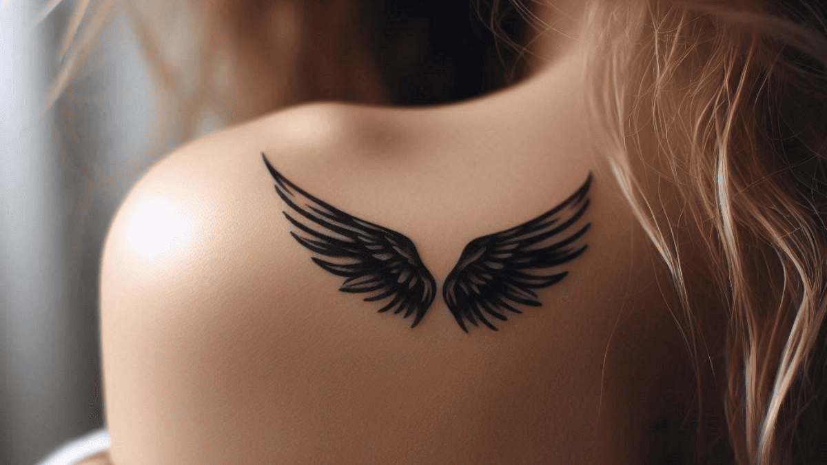 small shoulder tattoo