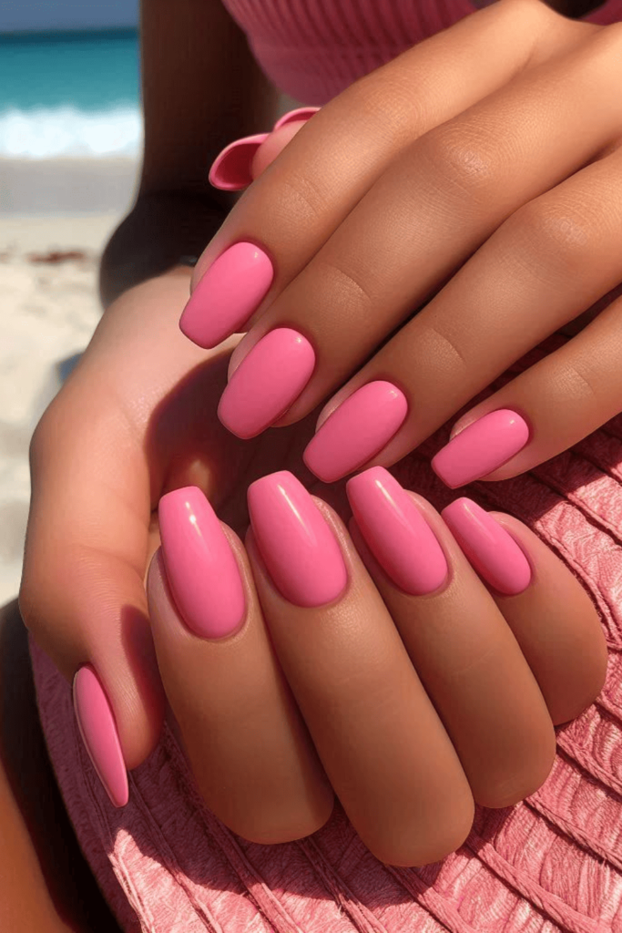 casual summer nails
