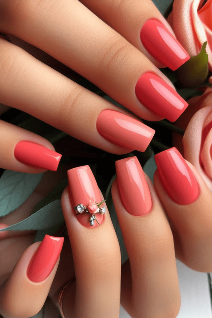 casual summer nails
