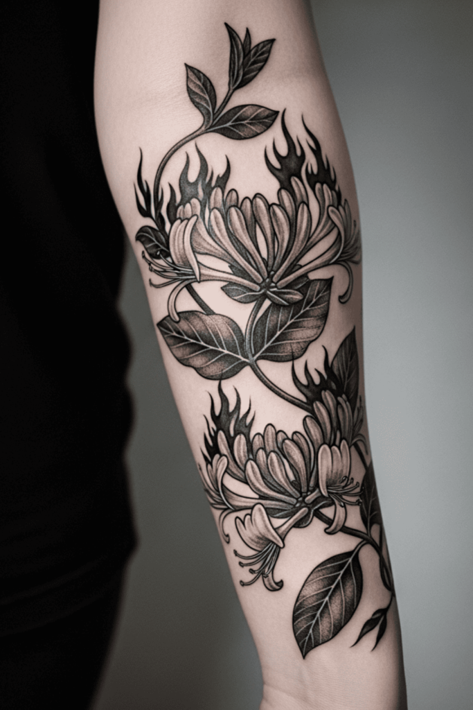 birth flower tattoos