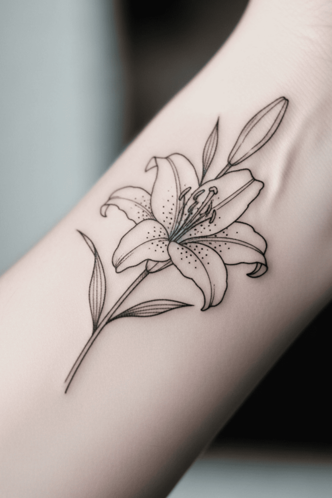 birth flower tattoos