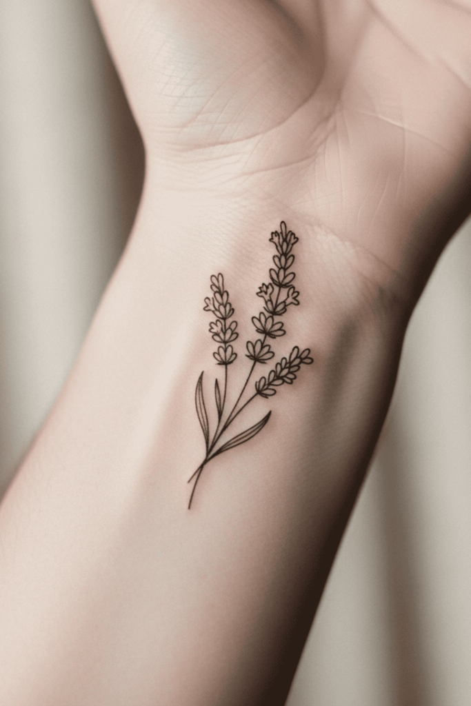 birth flower tattoos