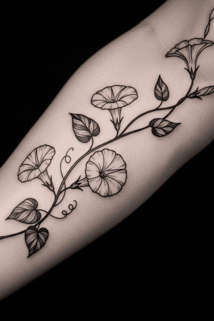 birth flower tattoos