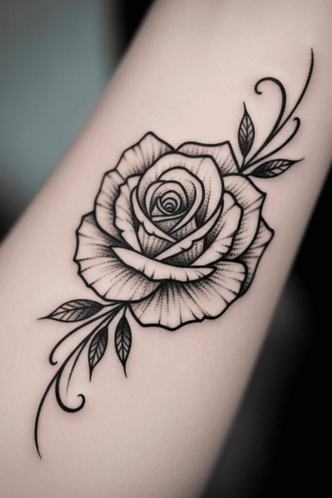 birth flower tattoos