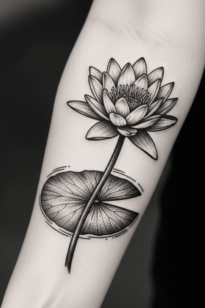 birth flower tattoos