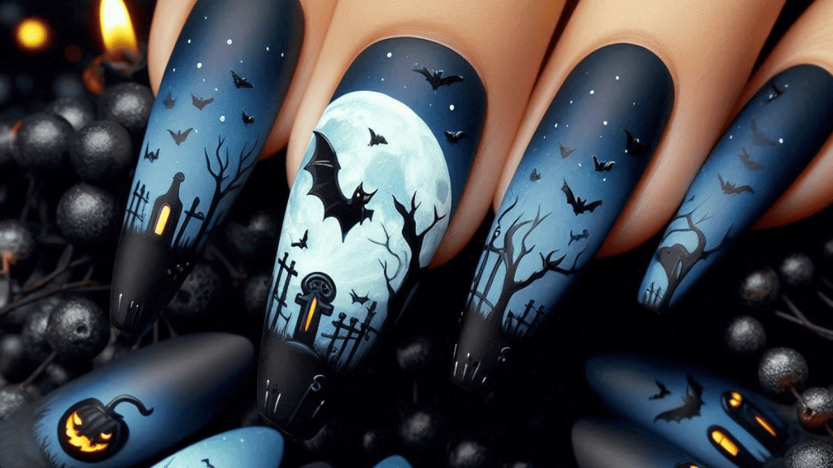 halloween nails