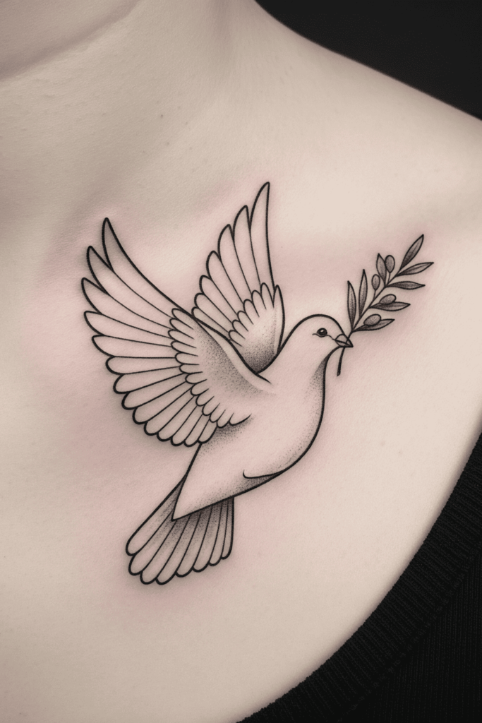 fine line christian tattoo ideas