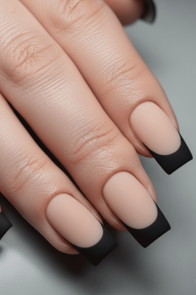 french tip nails