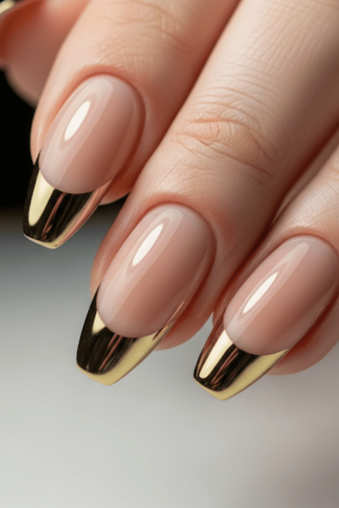 french tip nails