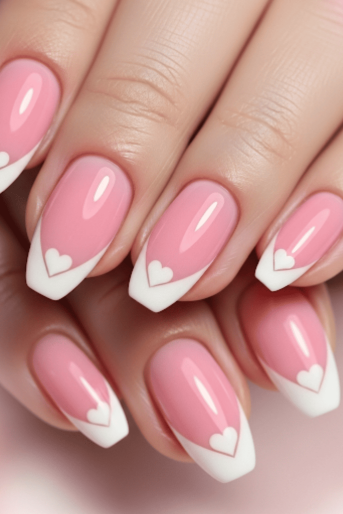french tip nails