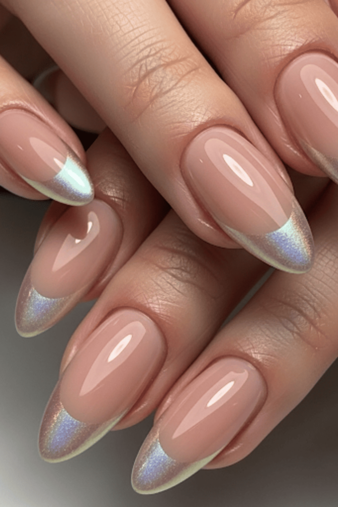 french tip nails