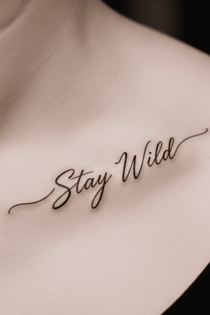 calligraphy tattoo