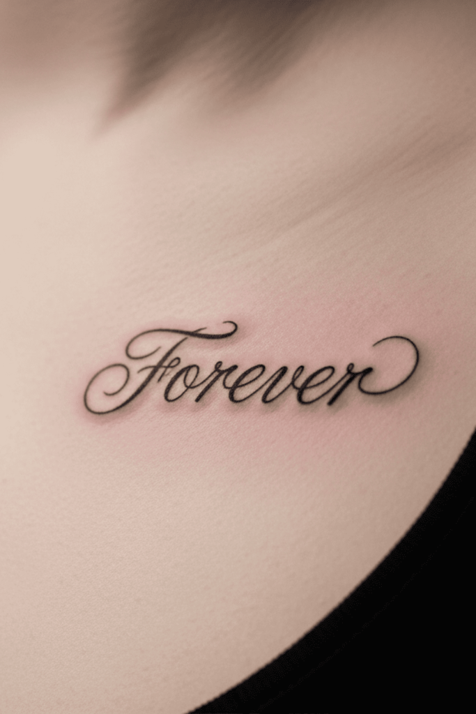 calligraphy tattoo