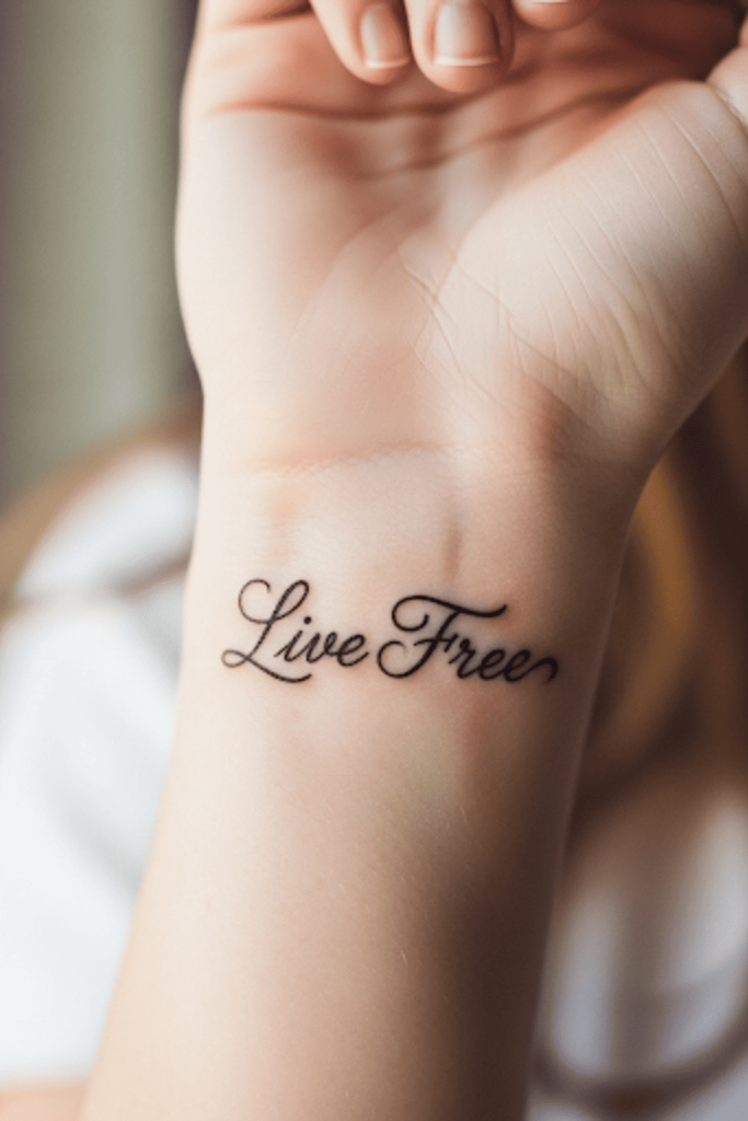 calligraphy tattoo