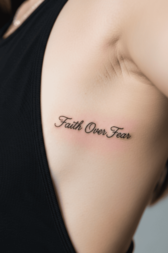 calligraphy tattoo