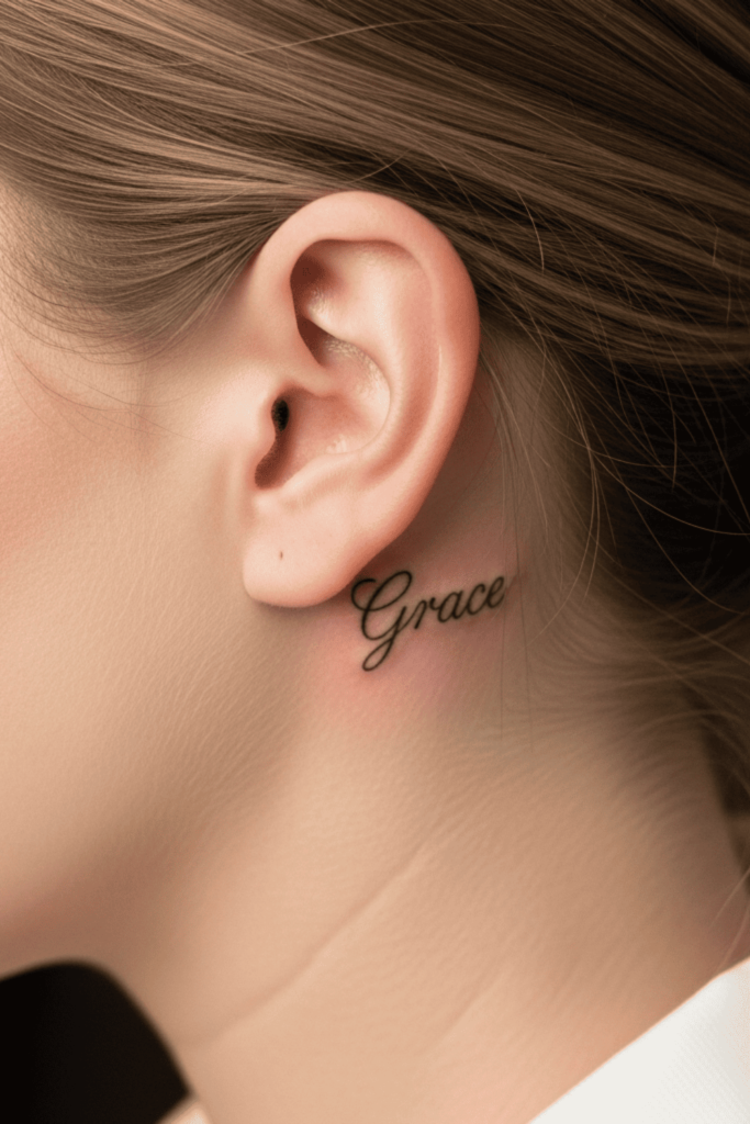 calligraphy tattoo
