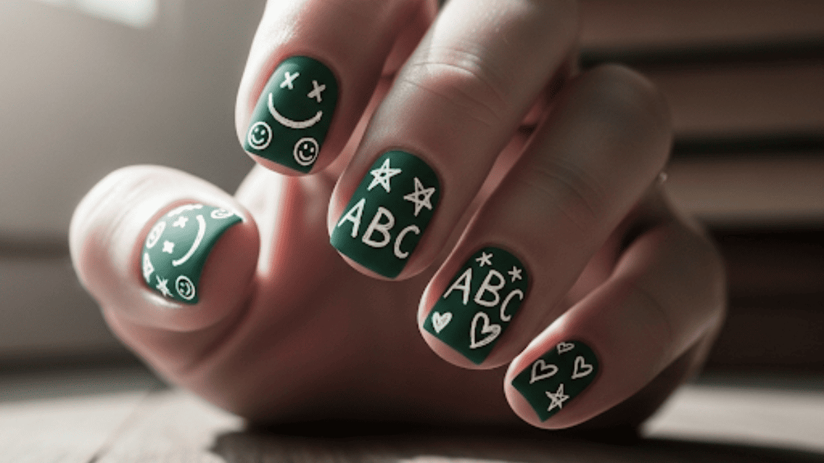 teacher nails