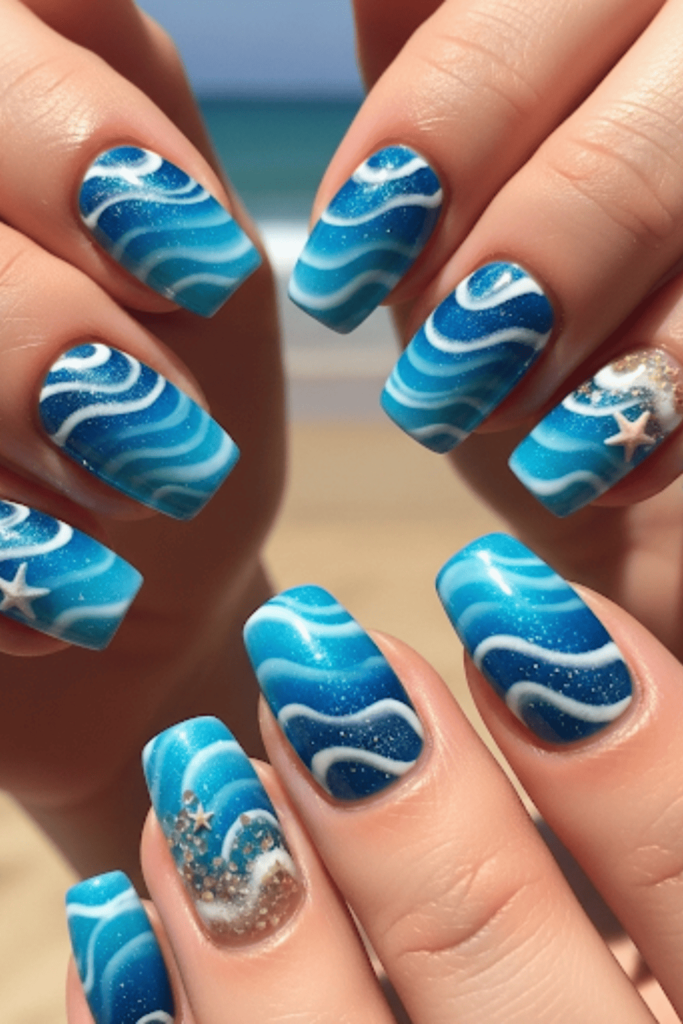 Summer Vacation Nails