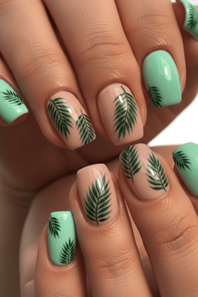 Summer Vacation Nails