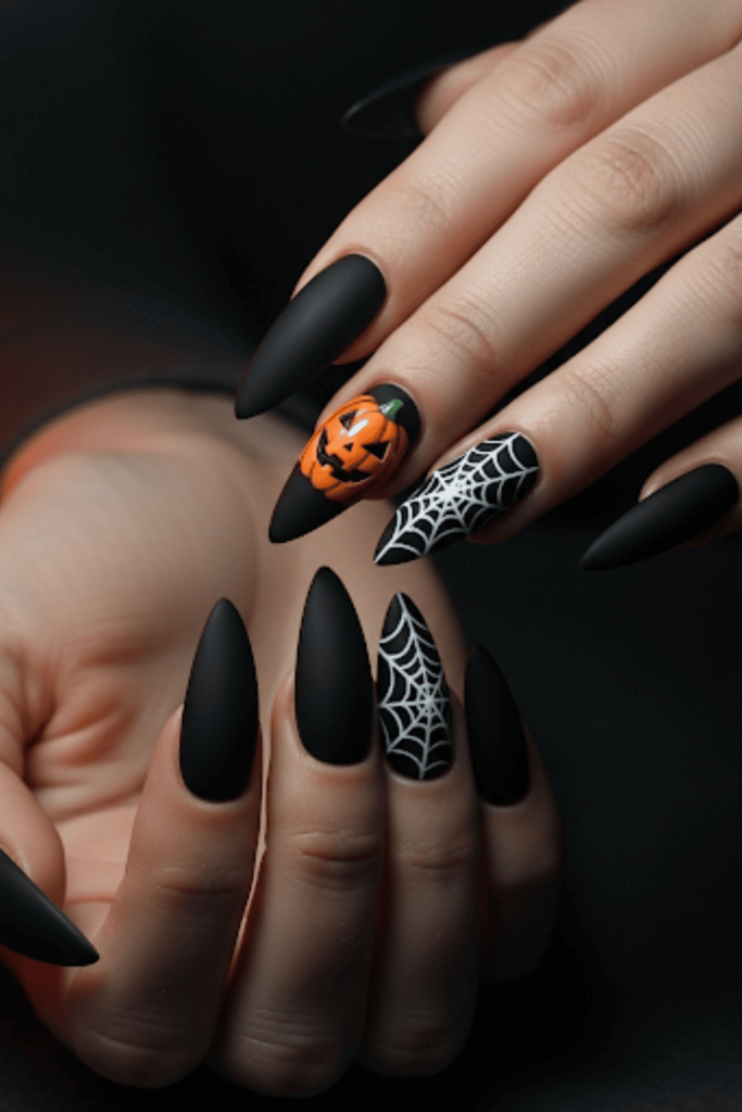 pumpkin nails