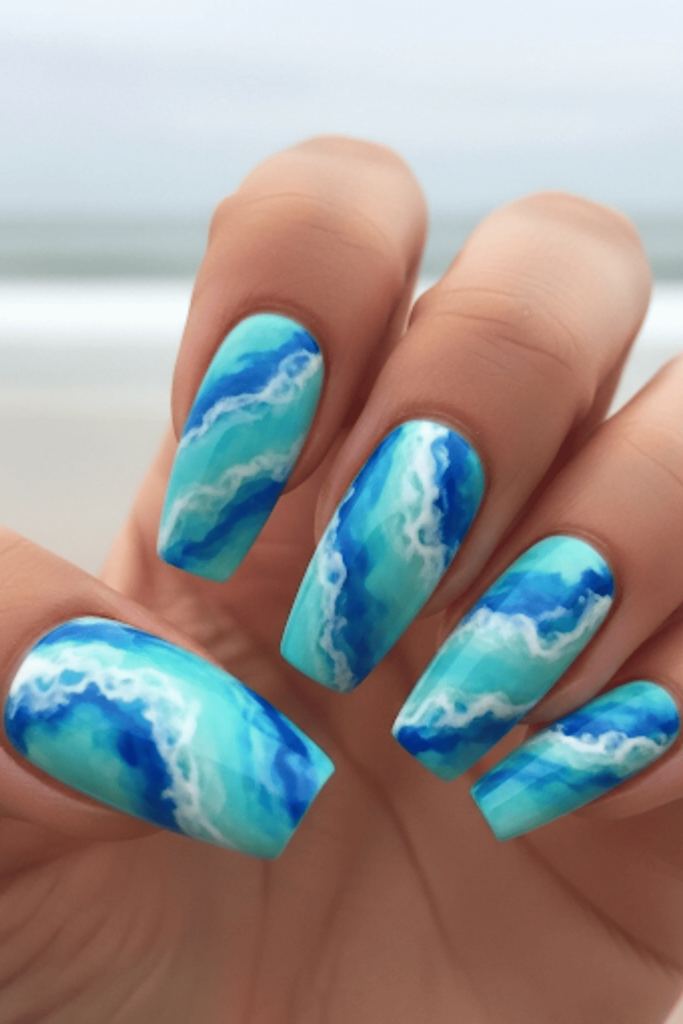 end of summer nails