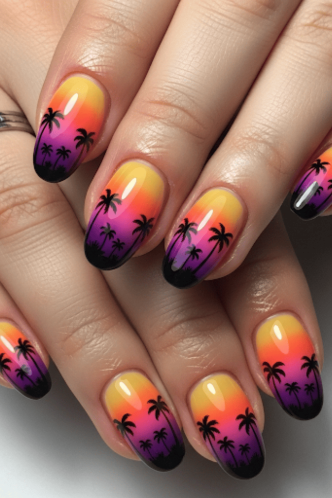 end of summer nails