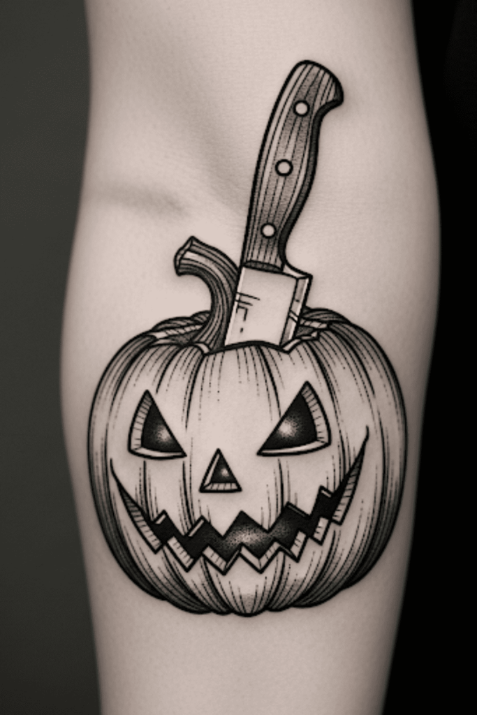 Jack O Lantern Tattoo