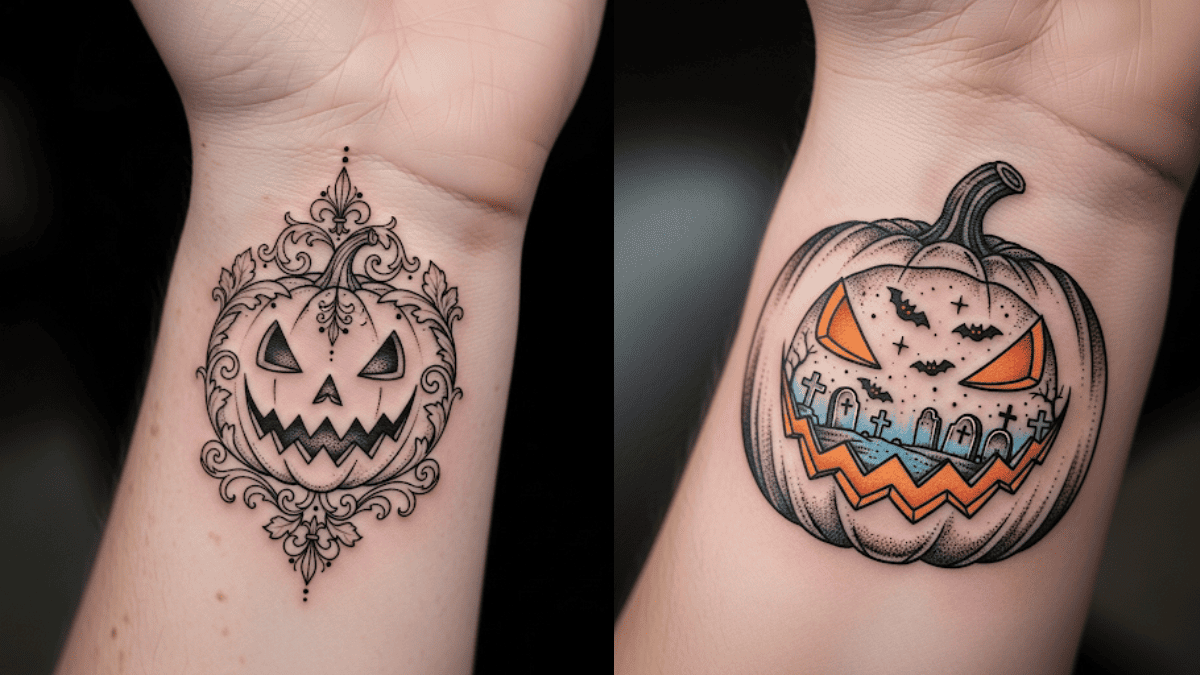 Jack O Lantern Tattoo