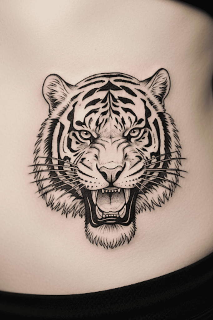 Side of Stomach Tattoo Ideas