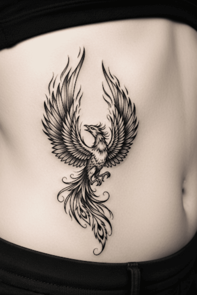 Side of Stomach Tattoo Ideas