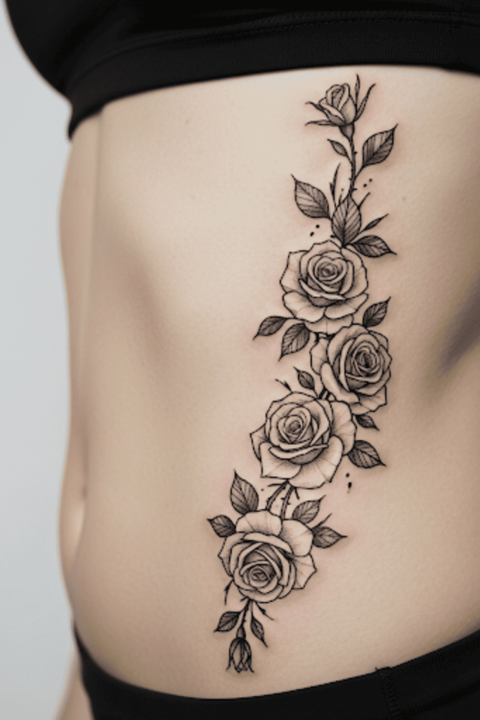 Side of Stomach Tattoo Ideas