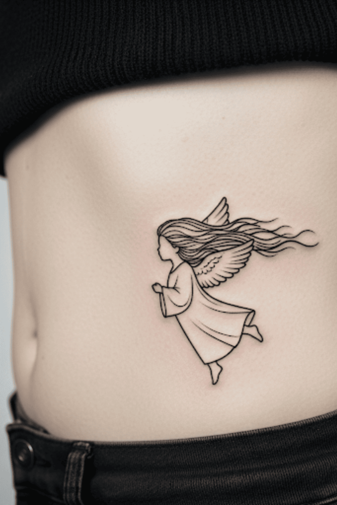 Side of Stomach Tattoo Ideas